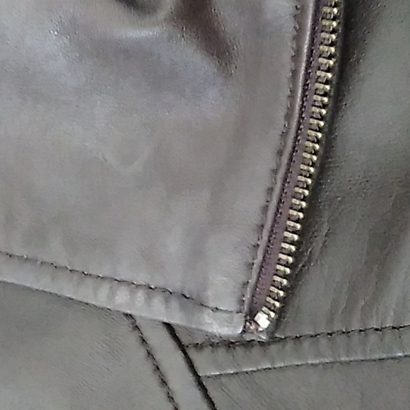 Danier, Leather Jacket, Dark Brown - Picture 10 of 11